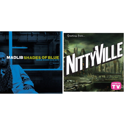 This is a 2 LP Vinyl SKU bundle.
1.This LP Vinyl is brand new.Format: LP VinylMusic Style: InstrumentalThis item's title is: Shades Of Blue (Blue Note Classic Vinyl Series) (2LP)Artist: MadlibLabel: BLUE NOTEBarcode: 602455077233Release Date: 6/16/2023
2.This LP Vinyl is brand new.