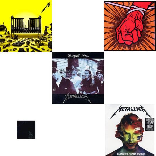 72 Seasons (2LP) & Metallica (Remastered/2LP) & Garage Inc. & St Anger & Hardwired To Self-Destruct (2LP/180G/Dl Card)