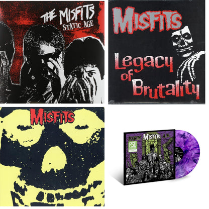 This is a 4 LP Vinyl SKU bundle.
1.This LP Vinyl is brand new.Format: LP VinylMusic Style: PunkThis item's title is: Legacy Of BrutalityArtist: MisfitsLabel: ASTRALWERKSBarcode: 017046190619Release Date: 4/2/1995
2.This LP Vinyl is brand new.