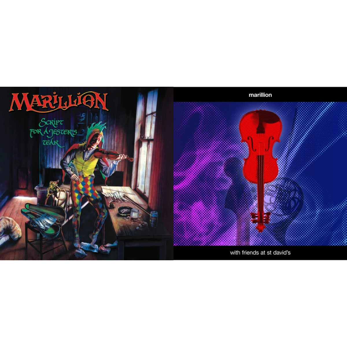 This is a 2 LP Vinyl SKU bundle.
1.This LP Vinyl is brand new.Format: LP VinylMusic Style: Prog RockThis item's title is: Script For A Jester's Tear (2020 Stereo Remix)Artist: MarillionLabel: RHINO/PARLOPHONEBarcode: 190295301989Release Date: 7/30/2021
2.This LP Vinyl is brand new.