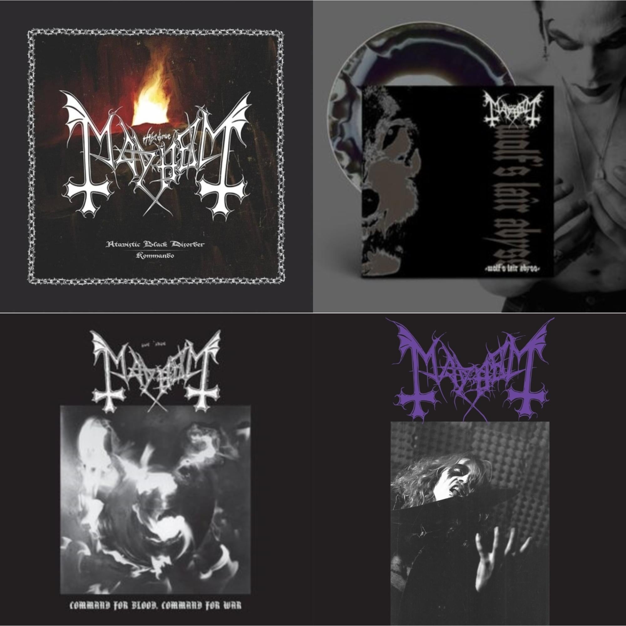 Atavistic Black Disorder / Kommando - Ep & Wolf's Lair Abyss (Grey/Bla ...
