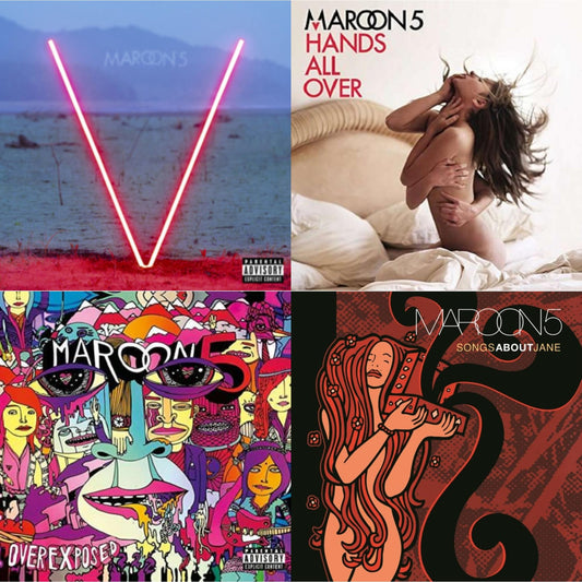V & Hands All Over & Overexposed & Songs About Jane