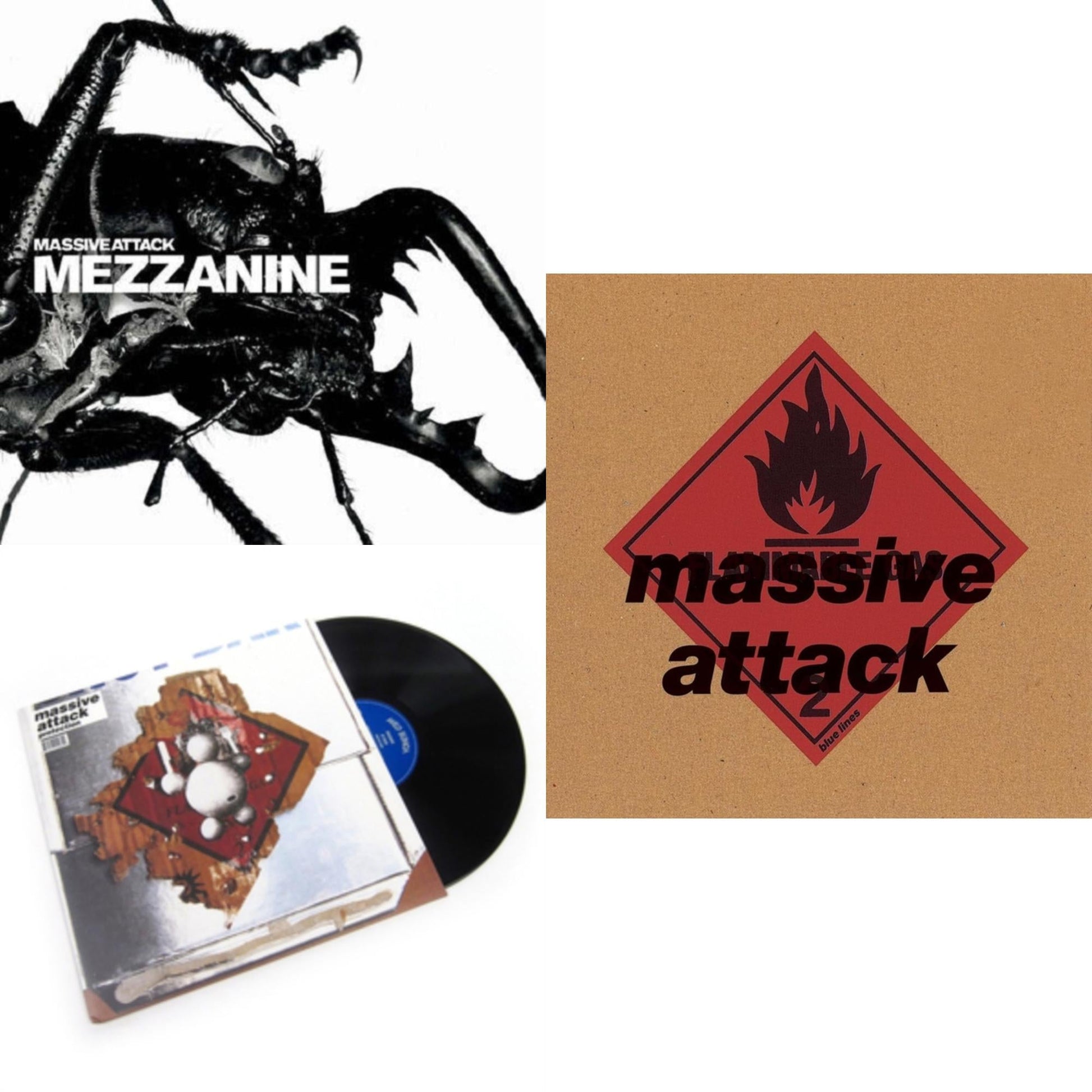 This is a 3 LP Vinyl SKU bundle.
1.This LP Vinyl is brand new.Format: LP VinylMusic Style: Trip HopThis item's title is: MezzanineArtist: Massive AttackLabel: CircaBarcode: 602537540433Release Date: 5/12/2017
2.This LP Vinyl is brand new.