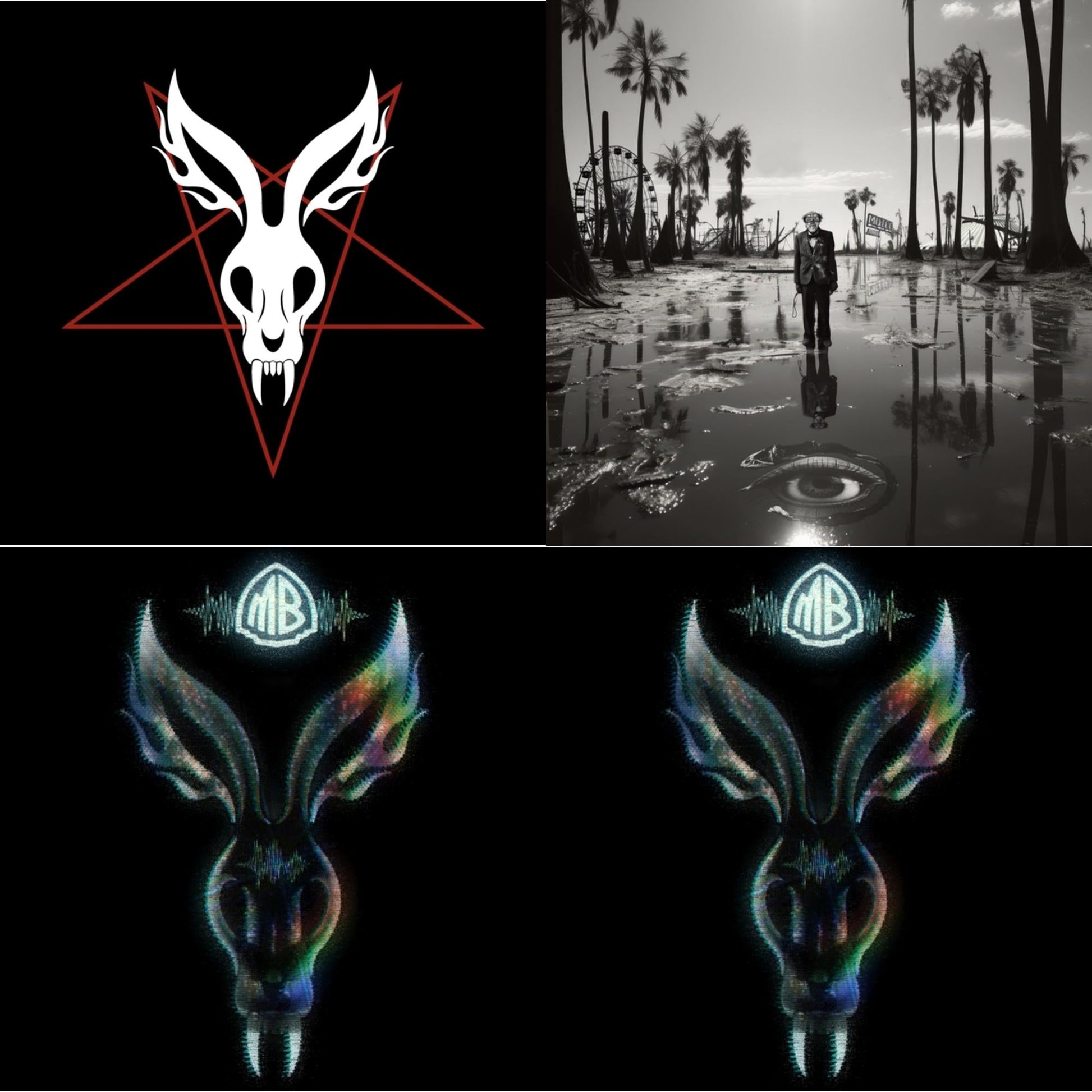 This is a 4 LP Vinyl SKU bundle.
1.This LP Vinyl is brand new.Format: LP VinylMusic Style: Heavy MetalThis item's title is: Raging Wrath Of The Easter Bunny Demo (2LP/Ruby Red Splatter Vinyl)Artist: Mr. BungleLabel: IPECAC RECORDINGSBarcode: 689230022619Release Date: 10/30/2020
2.