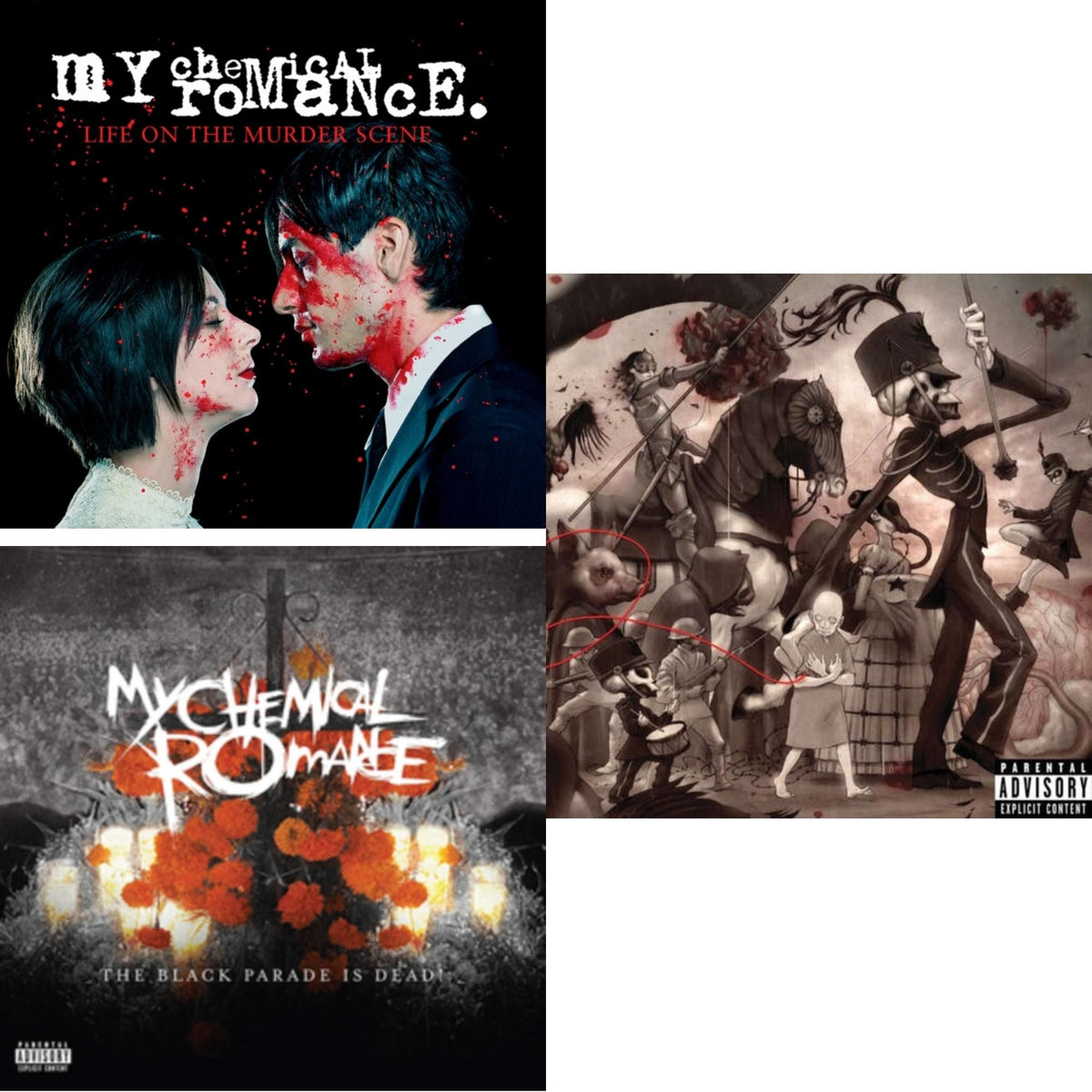 Life On The Murder Scene & Black Parade Is Dead! & Black Parade (X) (2LP)