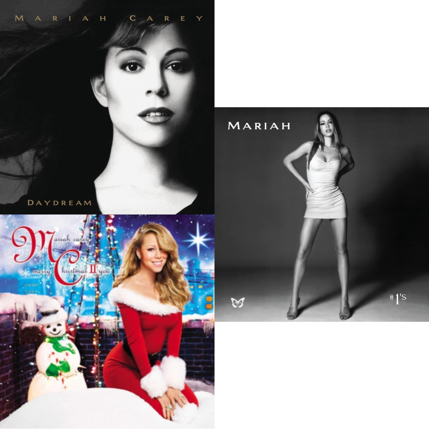 This is a 3 LP Vinyl SKU bundle.
1.This LP Vinyl is brand new.Format: LP VinylMusic Style: Contemporary R&BThis item's title is: DaydreamArtist: Mariah CareyLabel: LEGACYBarcode: 194397764017Release Date: 11/6/2020
2.This LP Vinyl is brand new.