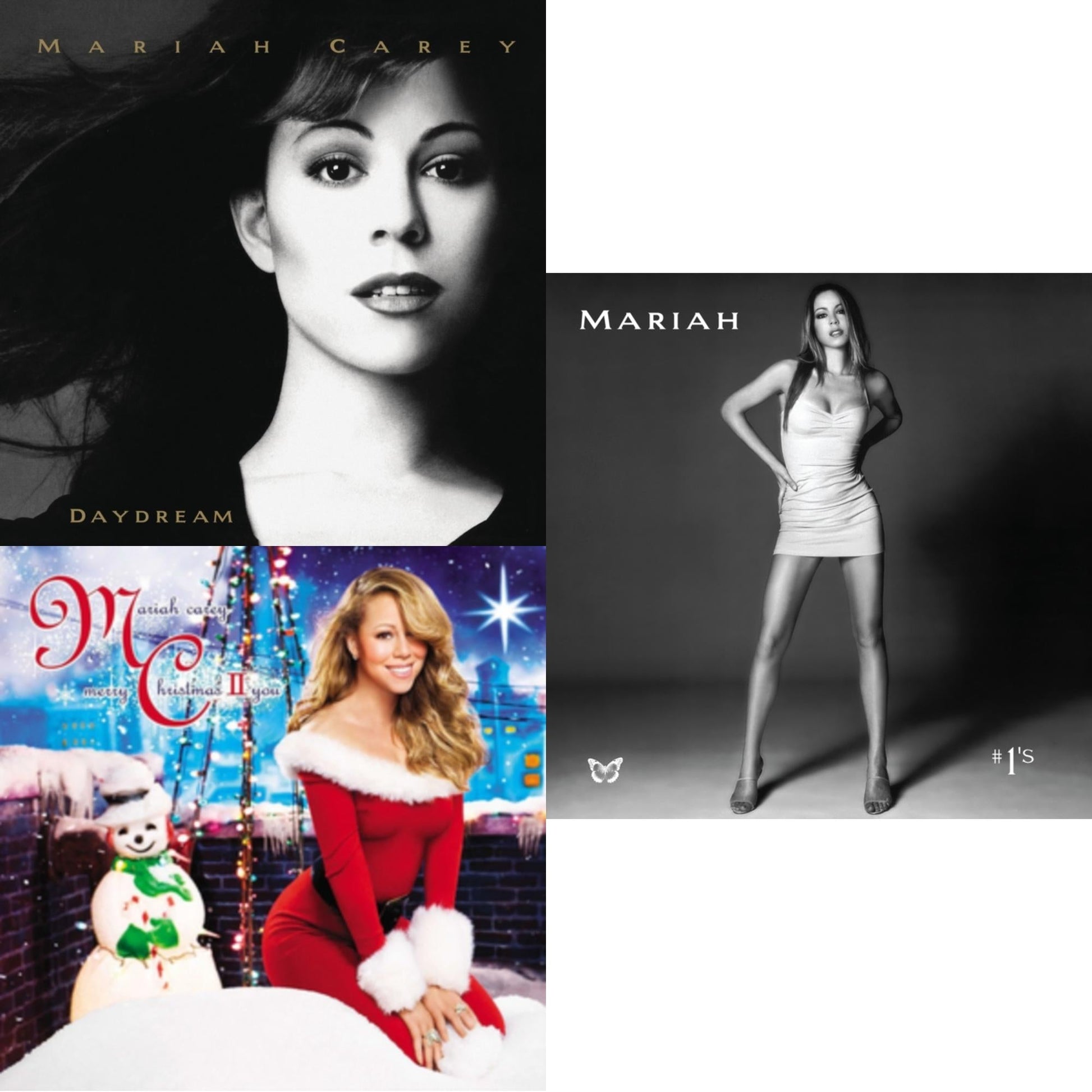This is a 3 LP Vinyl SKU bundle.
1.This LP Vinyl is brand new.Format: LP VinylMusic Style: Contemporary R&BThis item's title is: DaydreamArtist: Mariah CareyLabel: LEGACYBarcode: 194397764017Release Date: 11/6/2020
2.This LP Vinyl is brand new.