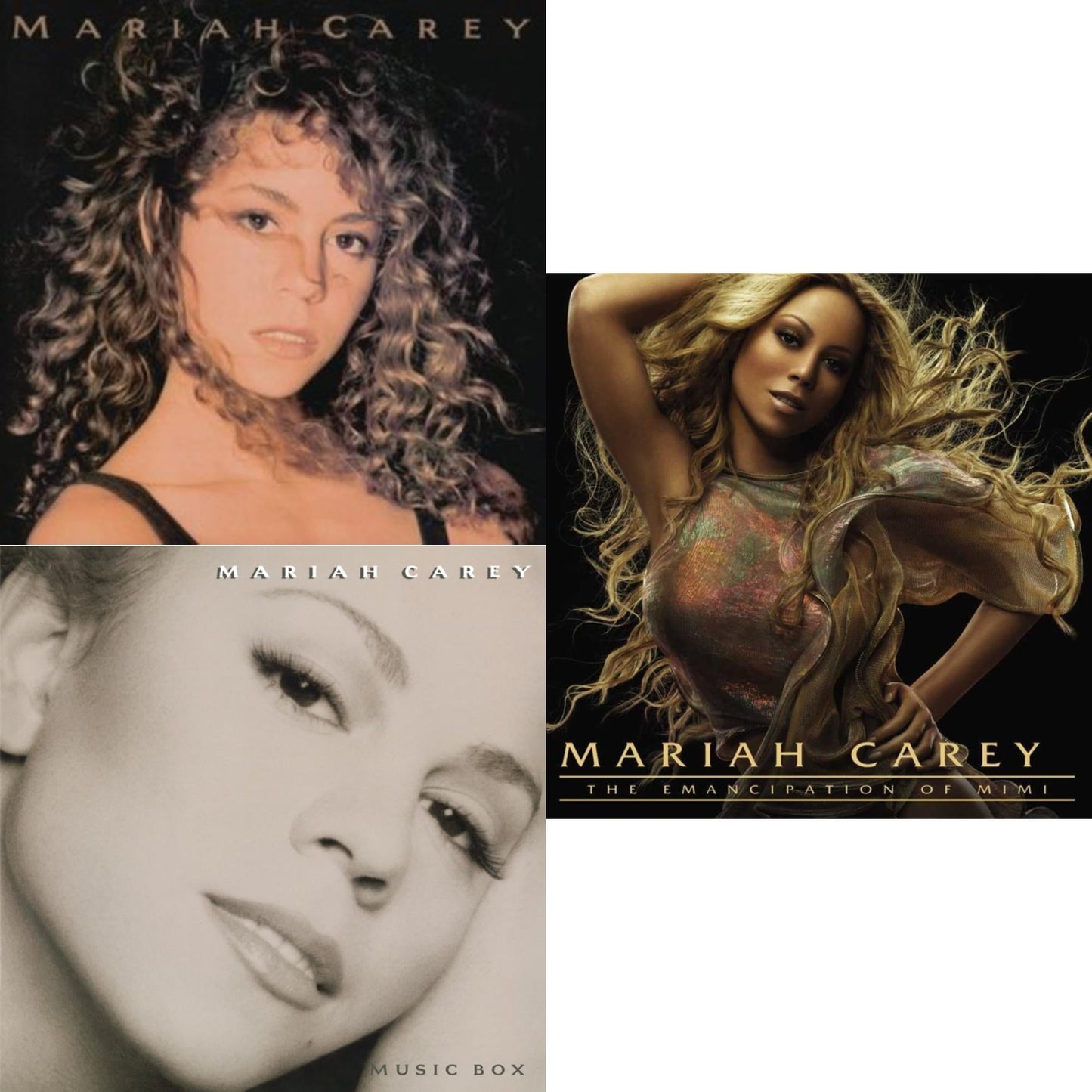 Mariah Carey & Music Box & Emancipation Of Mimi (2LP)