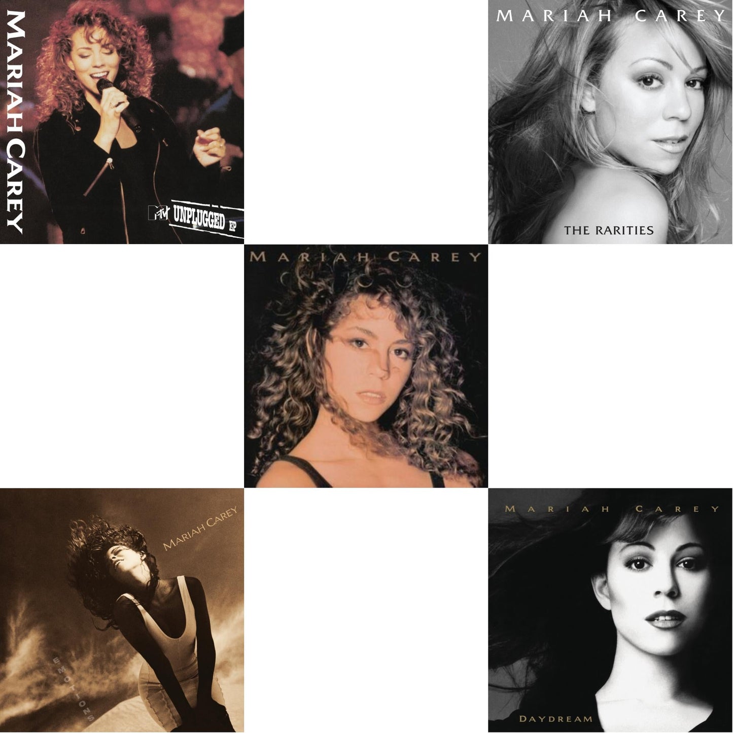 This is a 5 LP Vinyl SKU bundle.
1.This LP Vinyl is brand new.Format: LP VinylMusic Style: RnB/SwingThis item's title is: Mtv UnpluggedArtist: Mariah CareyLabel: LEGACYBarcode: 194397763911Release Date: 11/6/2020
2.This LP Vinyl is brand new.