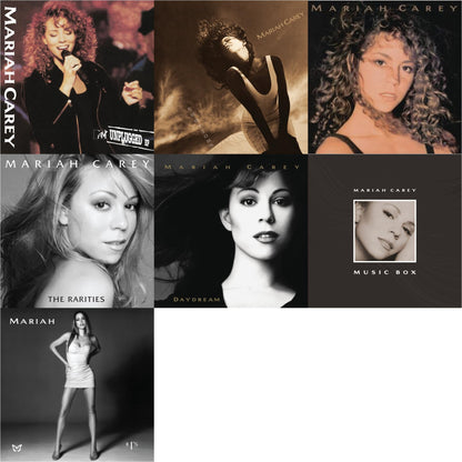 This is a 7 LP Vinyl SKU bundle.
1.This LP Vinyl is brand new.Format: LP VinylMusic Style: RnB/SwingThis item's title is: Mtv UnpluggedArtist: Mariah CareyLabel: LEGACYBarcode: 194397763911Release Date: 11/6/2020
2.This LP Vinyl is brand new.