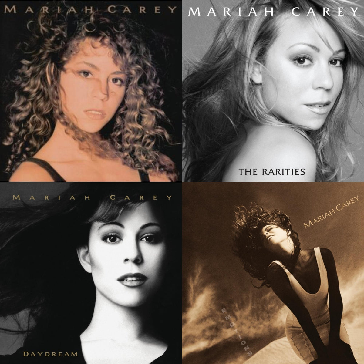 Mariah Carey & Emotions & Daydream & Rarities (4LP)