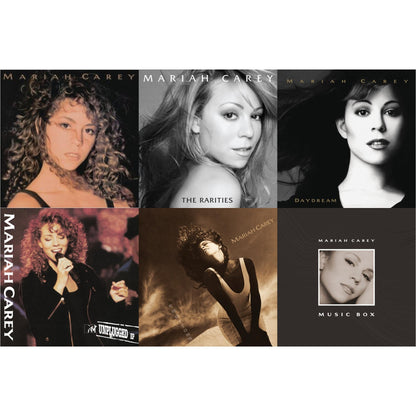 This is a 6 LP Vinyl SKU bundle.
1.This LP Vinyl is brand new.Format: LP VinylMusic Style: Contemporary R&BThis item's title is: Mariah CareyArtist: Mariah CareyLabel: LEGACYBarcode: 194397763614Release Date: 10/2/2020
2.This LP Vinyl is brand new.