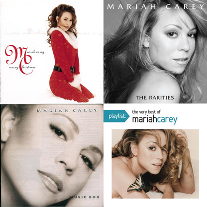 Merry Christmas & Rarities (2CD) & Music Box & Playlist: Very Best Of Mariah Carey