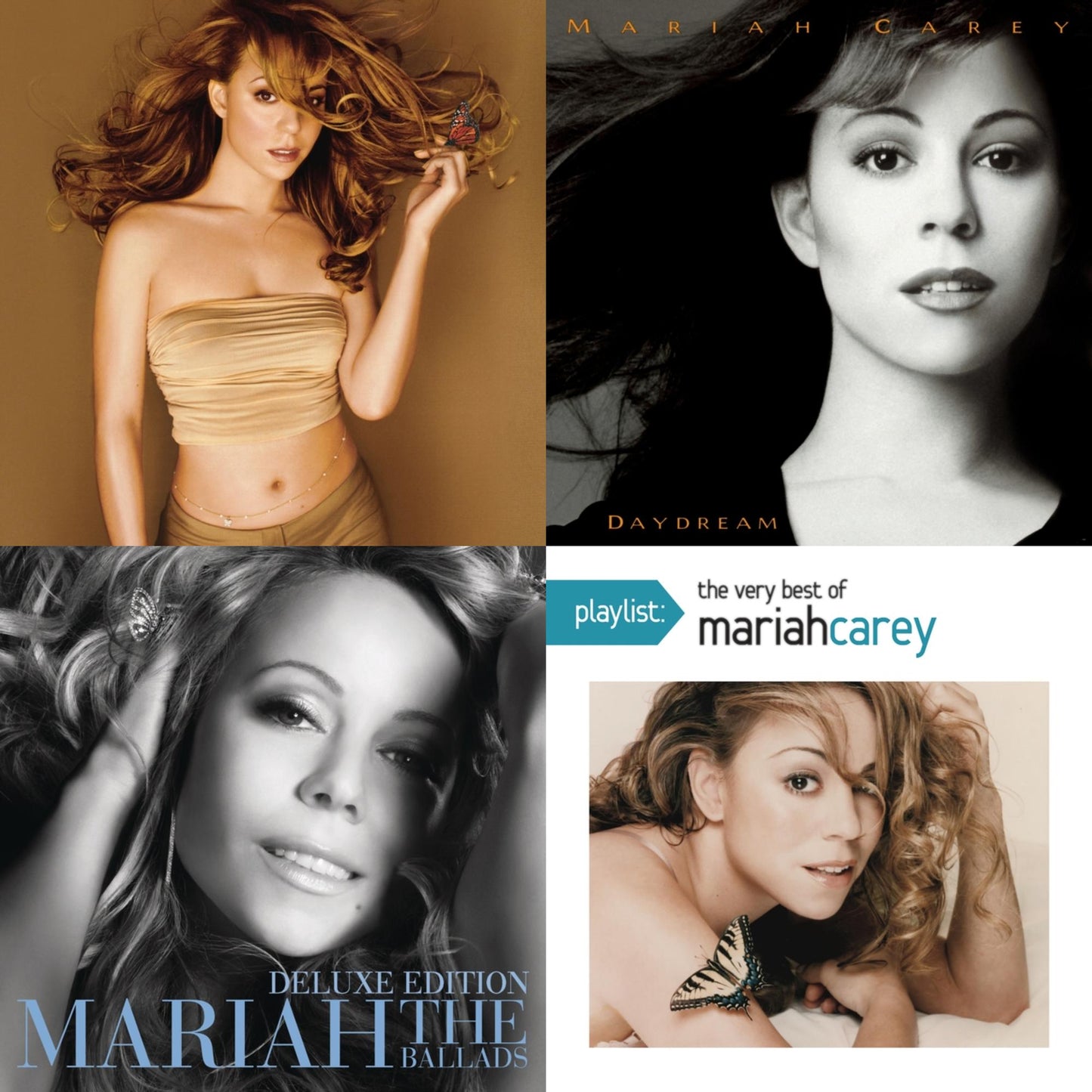 Butterfly & Daydream & Ballads & Playlist: Very Best Of Mariah Carey