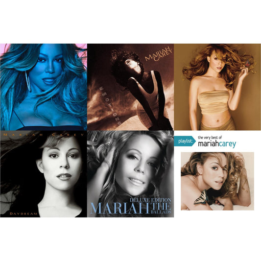 Caution & Emotions & Butterfly & Daydream & Ballads & Playlist: Very Best Of Mariah Carey