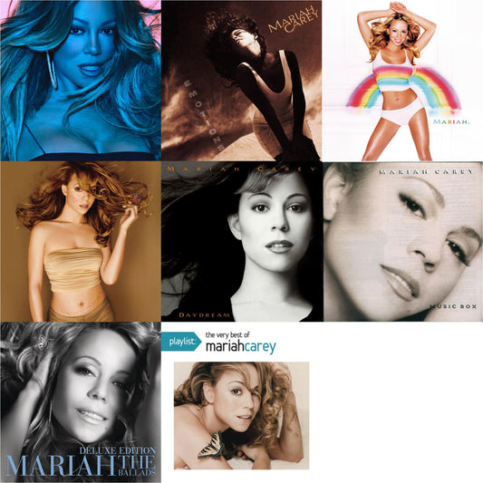 Caution & Emotions & Rainbow & Butterfly & Daydream & Music Box & Ballads & Playlist: Very Best Of Mariah Carey
