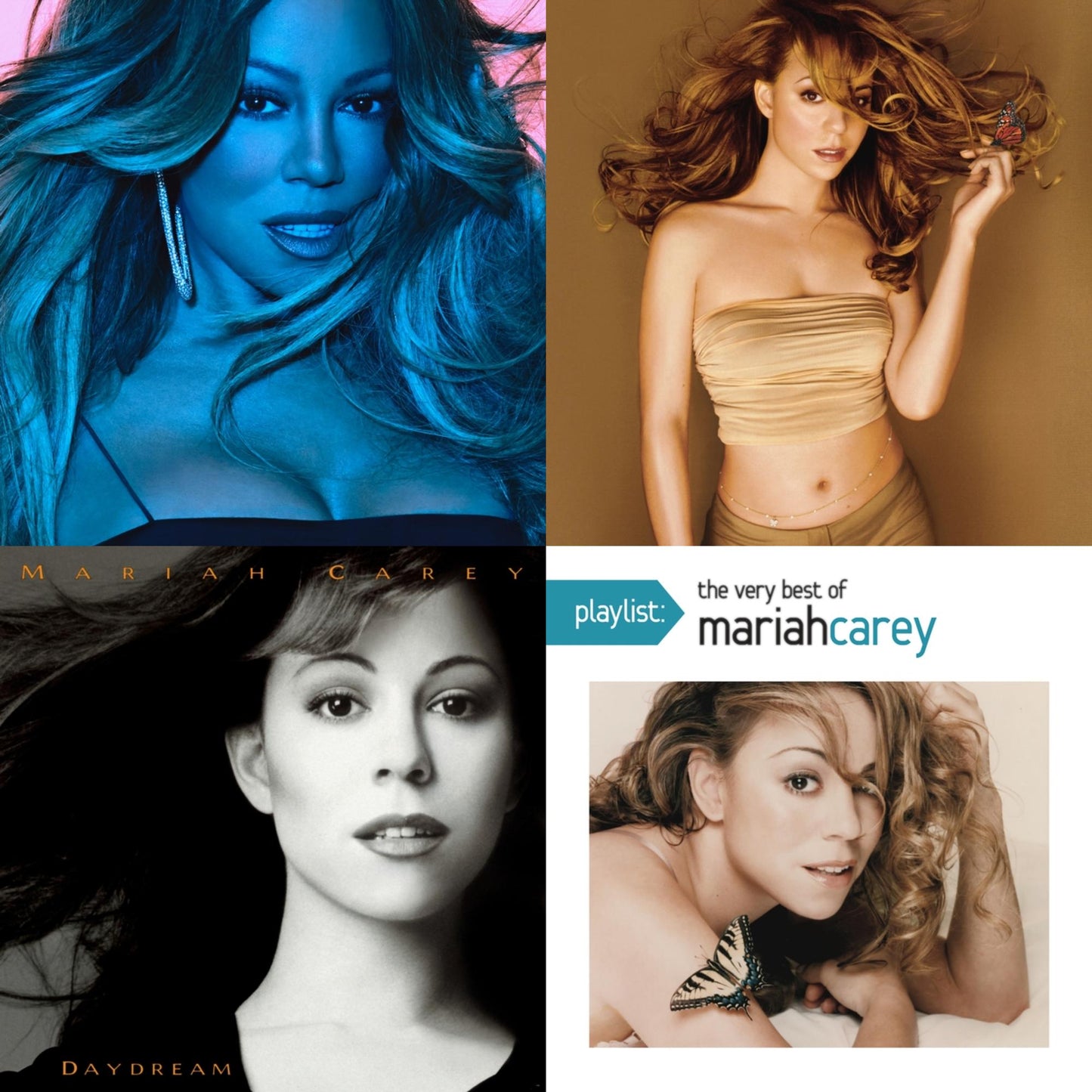 Caution & Butterfly & Daydream & Playlist: Very Best Of Mariah Carey