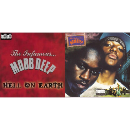 This is a 2 CD SKU bundle.
1.This CD is brand new.Format: CDMusic Style: Thug RapThis item's title is: Hell On EarthArtist: Mobb DeepLabel: LOUD RECORDS CATBarcode: 088561182823Release Date: 8/31/1999
2.This CD is brand new.