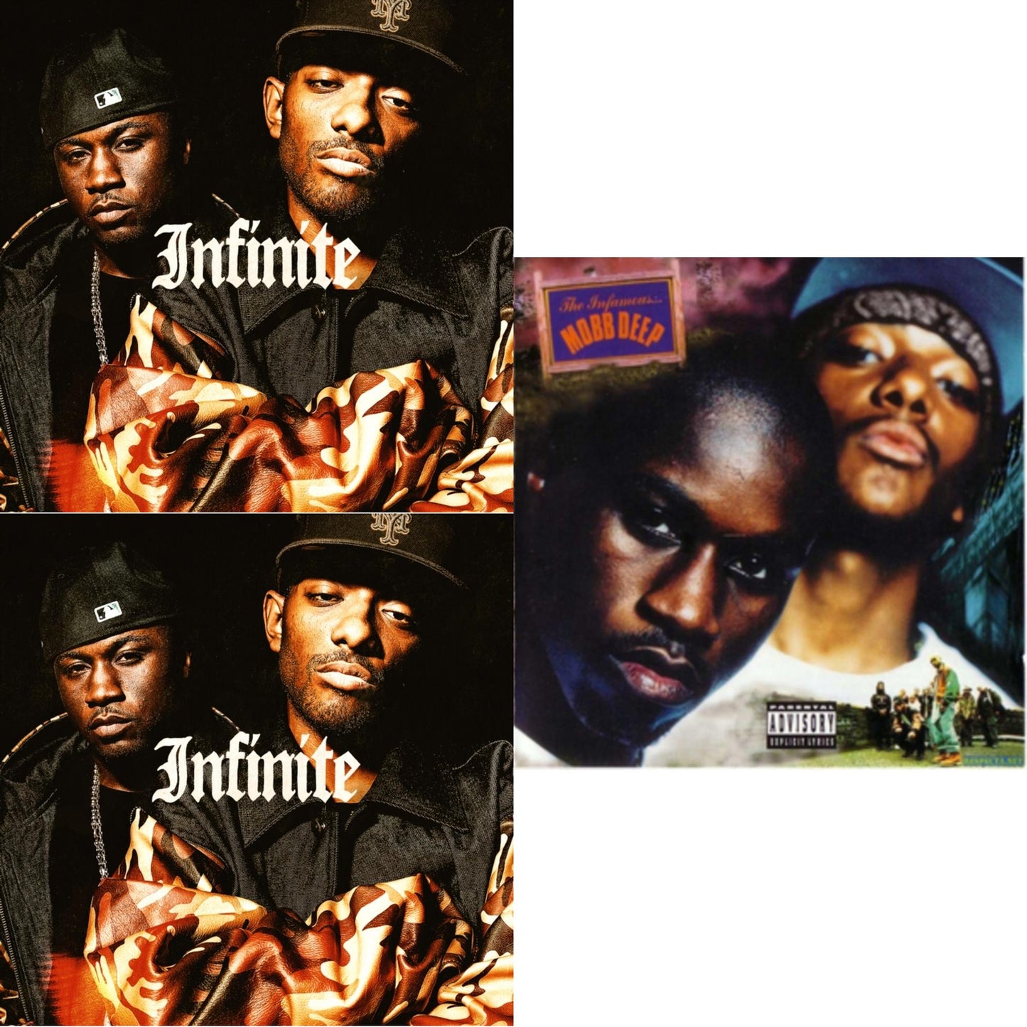 Infinite (2LP/Natural Vinyl) & Infinite (2LP/Orange Sunset Vinyl) & Infamous (180G/2LP)