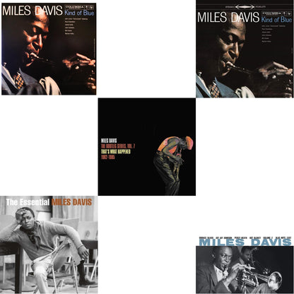 Bootleg Series Vol. 7: That’S What Happened 1982-1985 (2LP/White Vinyl) & Volume 2 (Blue Note Classic LP Vinyl Series) & Kind Of Blue (180G) & Kind Of Blue (Mono) & Essential Miles Davis (2LP)