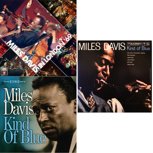 Live At Ronnie Scott's 1969 & Kind Of Blue (Crystal Clear & Solid Blue Mixed LP Vinyl) & Kind Of Blue (Mono)