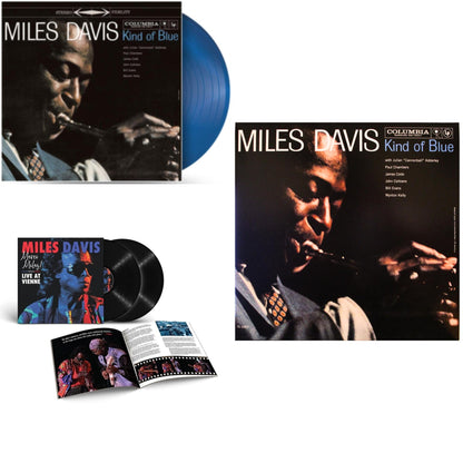 Kind Of Blue (Blue LP Vinyl/Dl Code) & Merci, Miles! Live At Vienne (2LP) & Kind Of Blue (Mono)