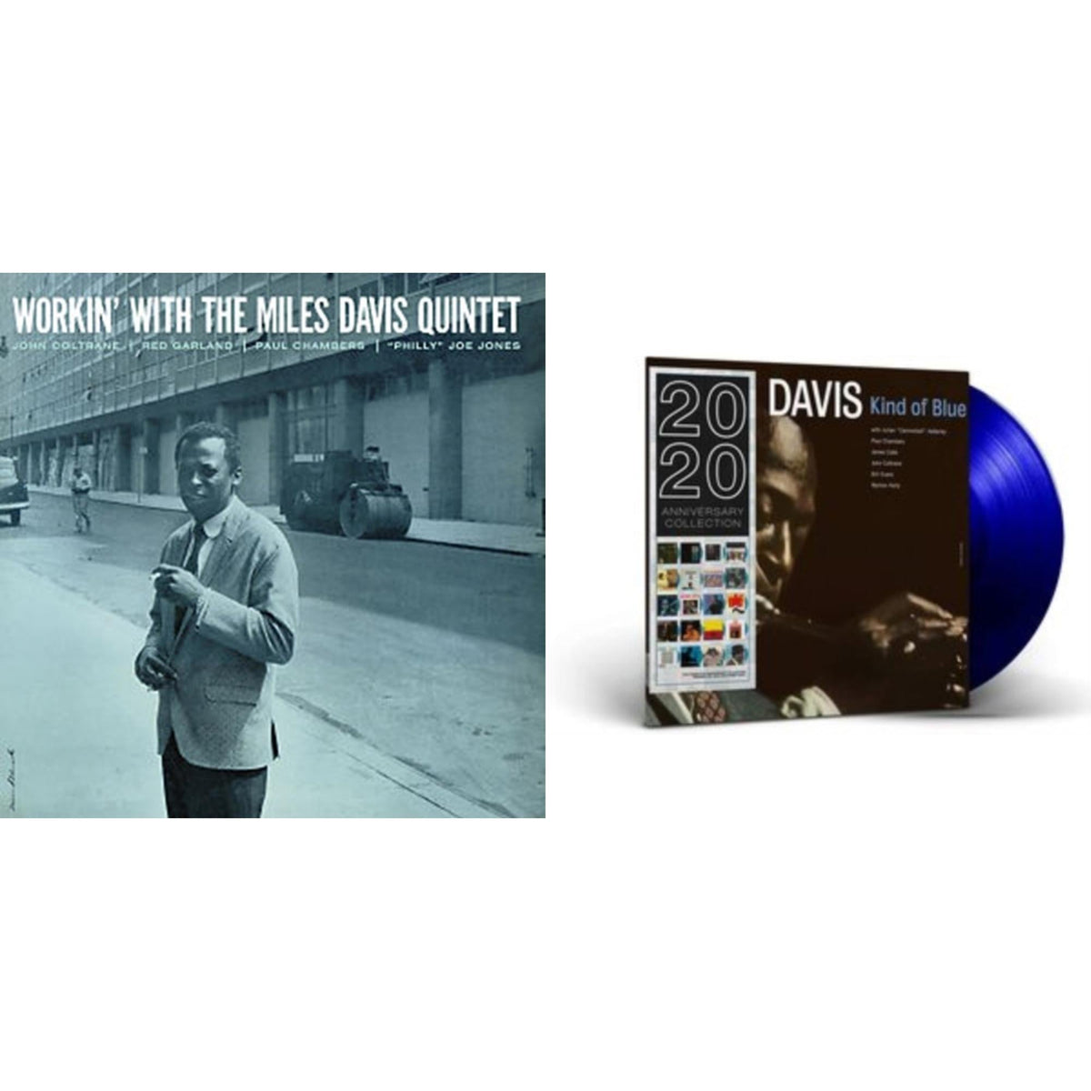 Workin With The Miles Davis Quintet & Kind Of Blue (Blue LP Vinyl)