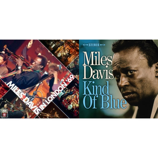 Live At Ronnie Scott's 1969 & Kind Of Blue (Crystal Clear & Solid Blue Mixed LP Vinyl)