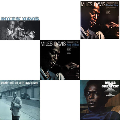 Volume 2 (Blue Note Classic LP Vinyl Series) & Workin With The Miles Davis Quintet & Kind Of Blue & Kind Of Blue (Mono) & Greatest Hits (1969) (150G/Dl Code)