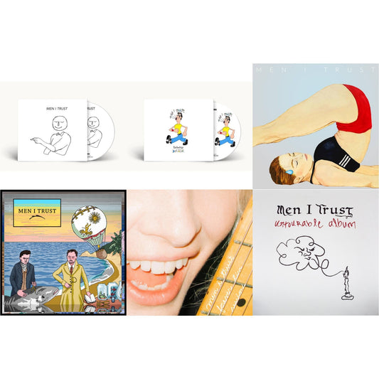 This is a 6 CD SKU bundle.
1.This CD is brand new.Format: CDMusic Style: ChansonThis item's title is: S/TArtist: Men I TrustLabel: UniversalBarcode: 722056159326Release Date: 8/12/2018
2.This CD is brand new.