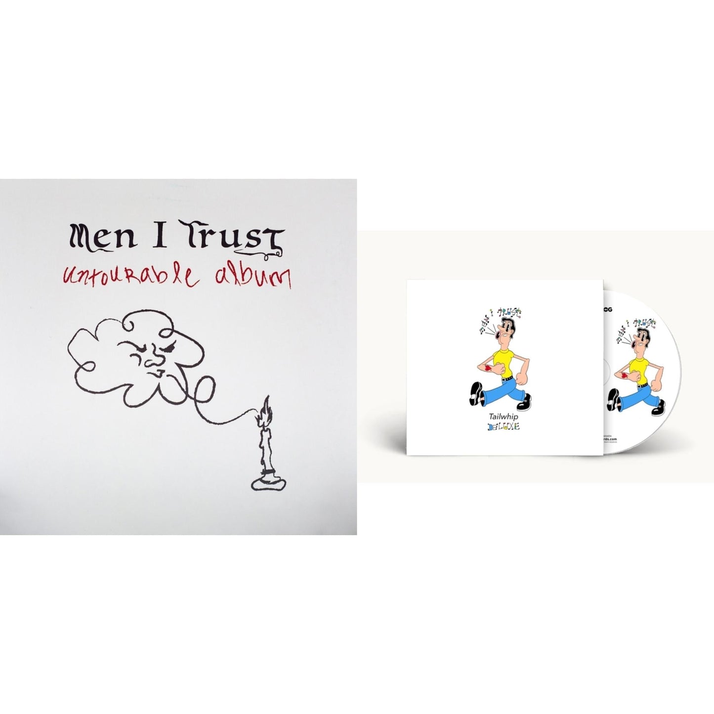 This is a 2 CD SKU bundle.
1.This CD is brand new.Format: CDMusic Style: DowntempoThis item's title is: Tailwhip (Deluxe)Artist: Men I TrustLabel: Return To AnalogBarcode: 722056180429Release Date: 8/19/2017
2.This CD is brand new.