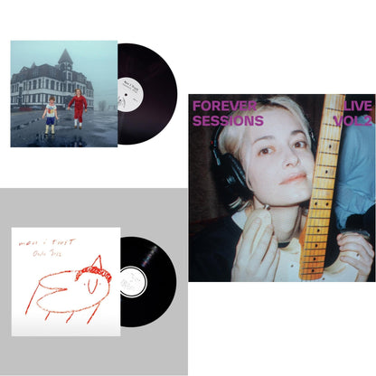 This is a 3 LP Vinyl SKU bundle.
1.This LP Vinyl is brand new.Format: LP VinylMusic Style: Indie PopThis item's title is: Untourable AlbumArtist: Men I TrustLabel: Return To AnalogBarcode: 722056197328Release Date: 9/24/2021
2.This LP Vinyl is brand new.