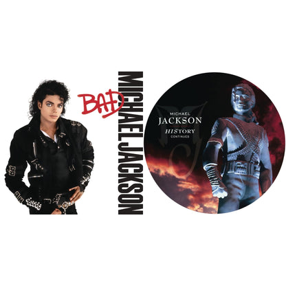 History: Continues (2LP/Picture Disc) & Bad (140G/Gatefold)