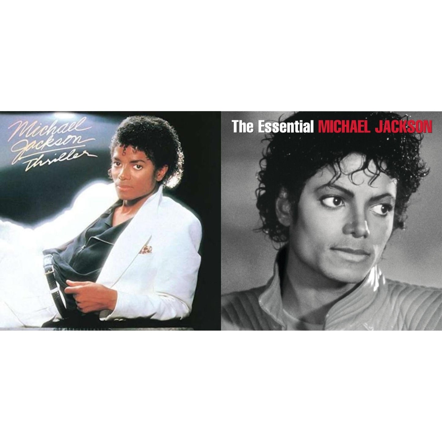 This is a 2 CD SKU bundle.
1.This CD is brand new.Format: CDMusic Style: DiscoThis item's title is: ThrillerArtist: Michael JacksonLabel: EPICBarcode: 888750438621Release Date: 4/7/2015
2.This CD is brand new.