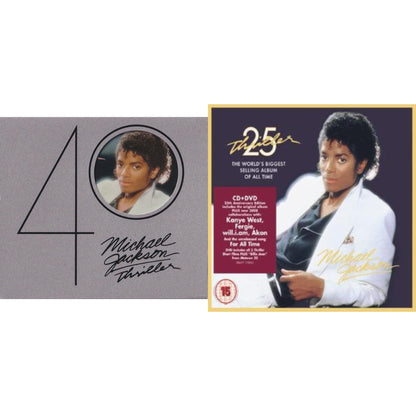 Thriller (40Th Anniversary/2CD) & Thriller (25Th Anniversary Legacy Edition)