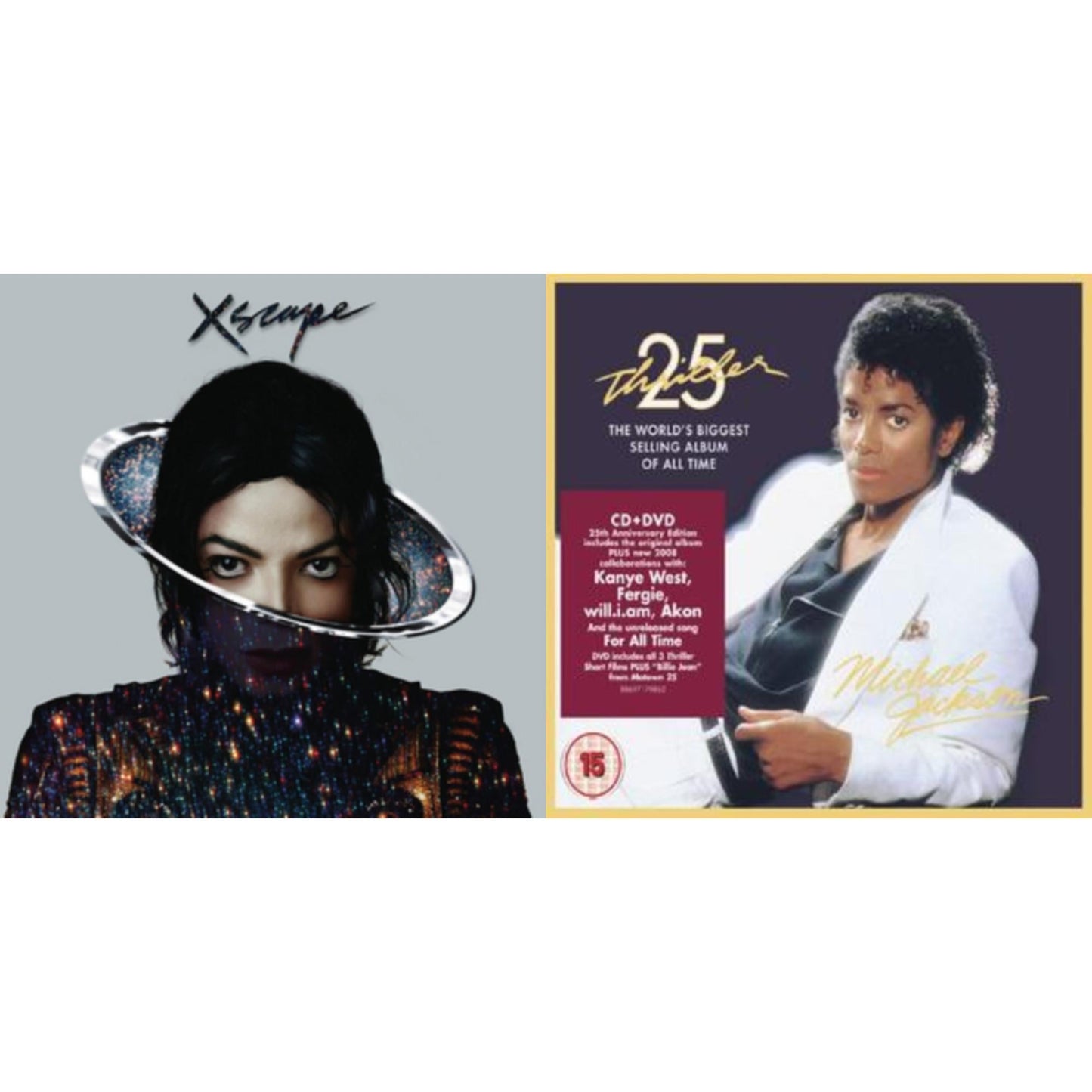 This is a 2 CD SKU bundle.
1.This CD is brand new.Format: CDMusic Style: Synth-popThis item's title is: XscapeArtist: Michael JacksonLabel: EPIC RECORDSBarcode: 888430536623Release Date: 5/13/2014
2.This CD is brand new.