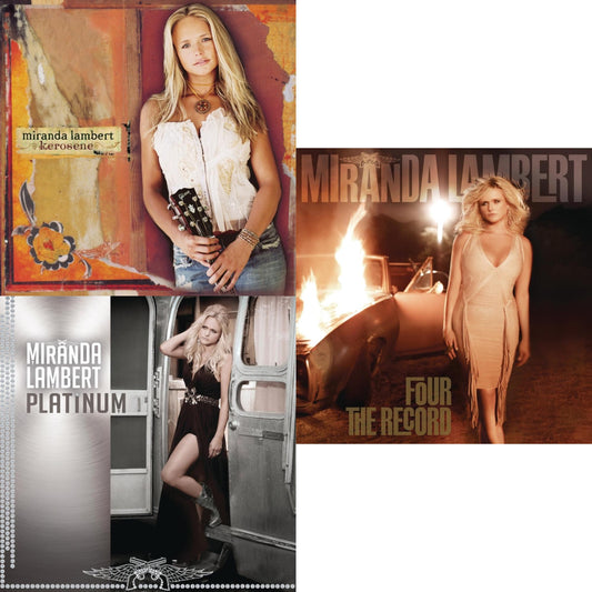 This is a 3 CD SKU bundle.
1.This CD is brand new.Format: CDMusic Style: CountryThis item's title is: KeroseneArtist: Miranda LambertLabel: LEGACYBarcode: 888430771321Release Date: 4/12/2014
2.This CD is brand new.