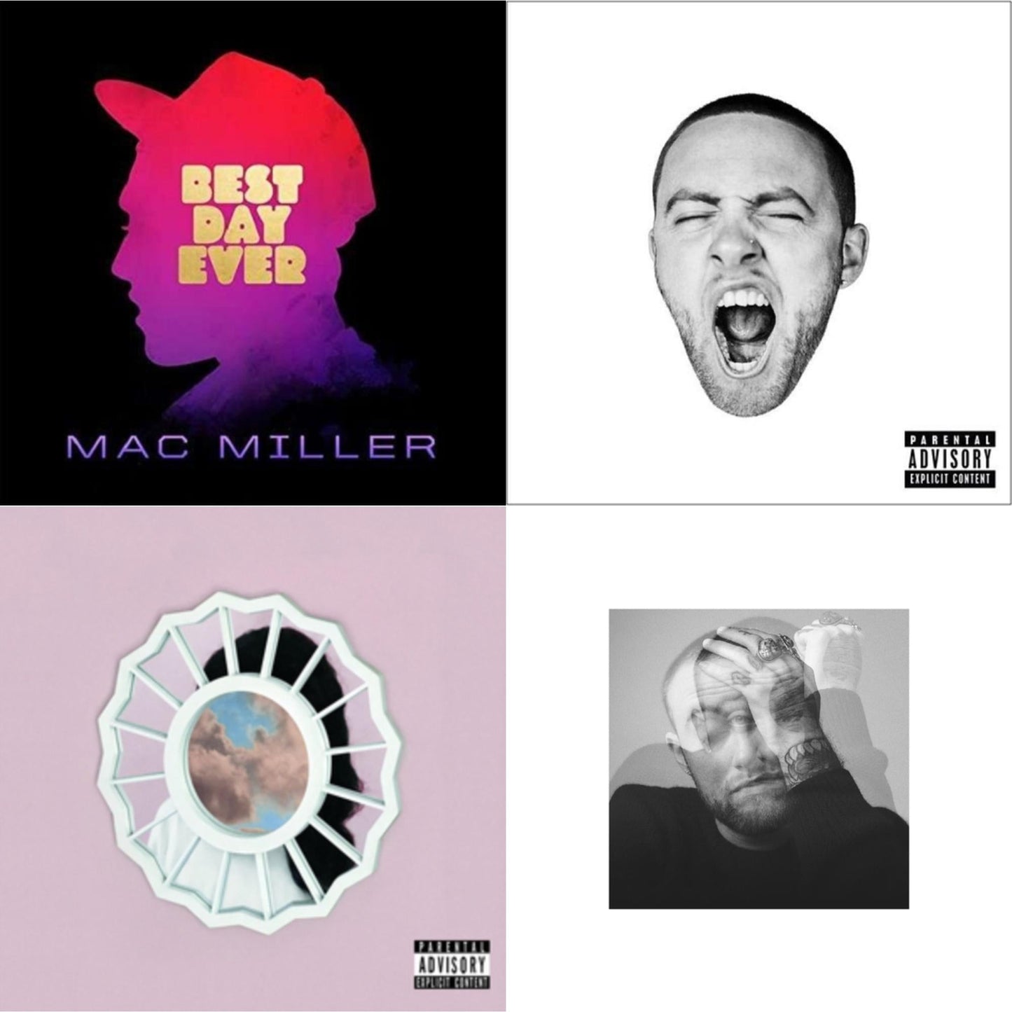 This is a 4 CD SKU bundle.
1.This CD is brand new.Format: CDMusic Style: ConsciousThis item's title is: CirclesArtist: Mac MillerLabel: WARNER BROS.Barcode: 093624905998Release Date: 3/6/2020
2.This CD is brand new.