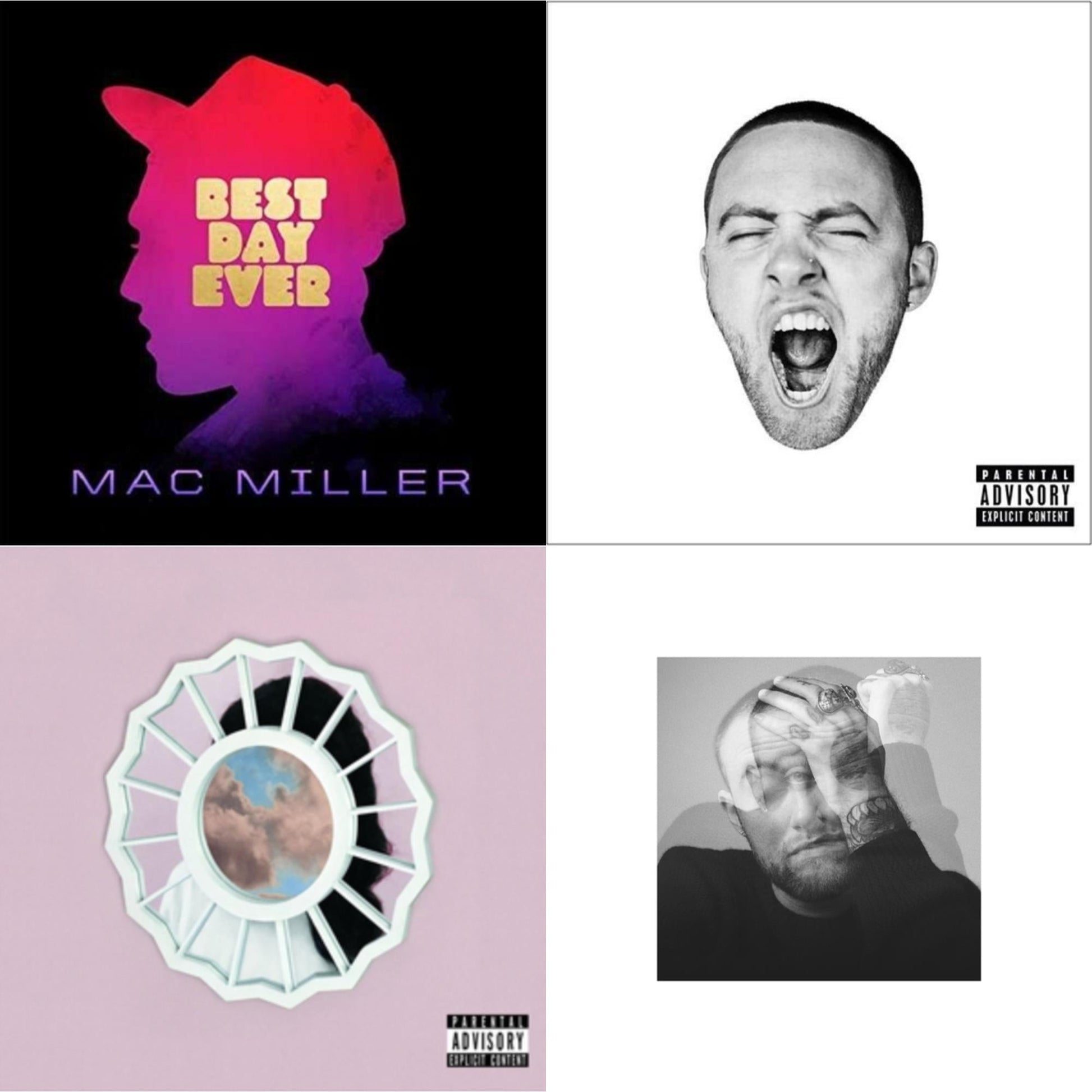 This is a 4 CD SKU bundle.
1.This CD is brand new.Format: CDMusic Style: ConsciousThis item's title is: CirclesArtist: Mac MillerLabel: WARNER BROS.Barcode: 093624905998Release Date: 3/6/2020
2.This CD is brand new.