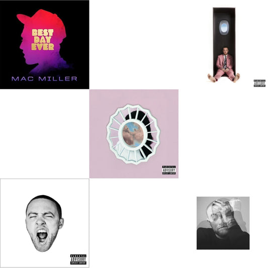 This is a 5 CD SKU bundle.
1.This CD is brand new.Format: CDThis item's title is: Best Day EverArtist: Mac MillerLabel: ROSTRUM RECORDSBarcode: 881034122797Release Date: 6/3/2016
2.This CD is brand new.