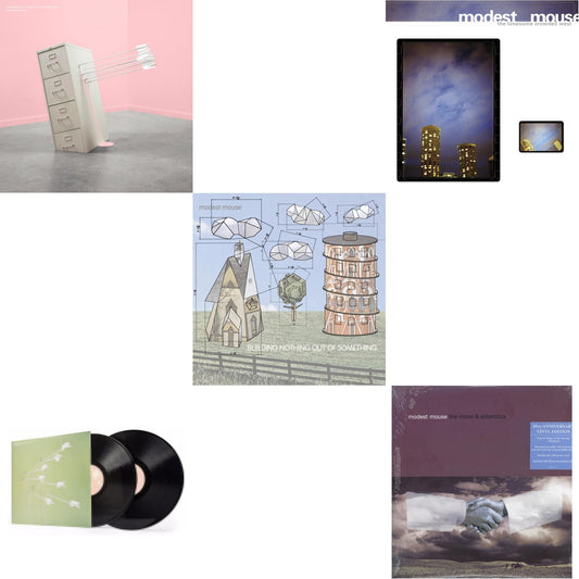 This is a 5 LP Vinyl SKU bundle.
1.This LP Vinyl is brand new.Format: LP VinylThis item's title is: Good News For People Who Love Bad News (Deluxe) (2LP/Baby Pink & Spring Green Vinyl)Artist: Modest MouseBarcode: 196588302817Release Date: 5/17/2024
2.This LP Vinyl is brand new.