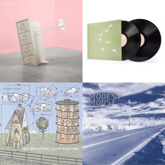 This is a 4 LP Vinyl SKU bundle.
1.This LP Vinyl is brand new.Format: LP VinylThis item's title is: Good News For People Who Love Bad News (Deluxe) (2LP/Baby Pink & Spring Green Vinyl)Artist: Modest MouseBarcode: 196588302817Release Date: 5/17/2024
2.This LP Vinyl is brand new.