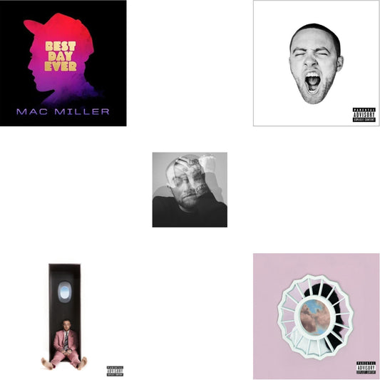 This is a 5 CD SKU bundle.
1.This CD is brand new.Format: CDThis item's title is: Best Day EverArtist: Mac MillerLabel: ROSTRUM RECORDSBarcode: 881034122797Release Date: 6/3/2016
2.This CD is brand new.
