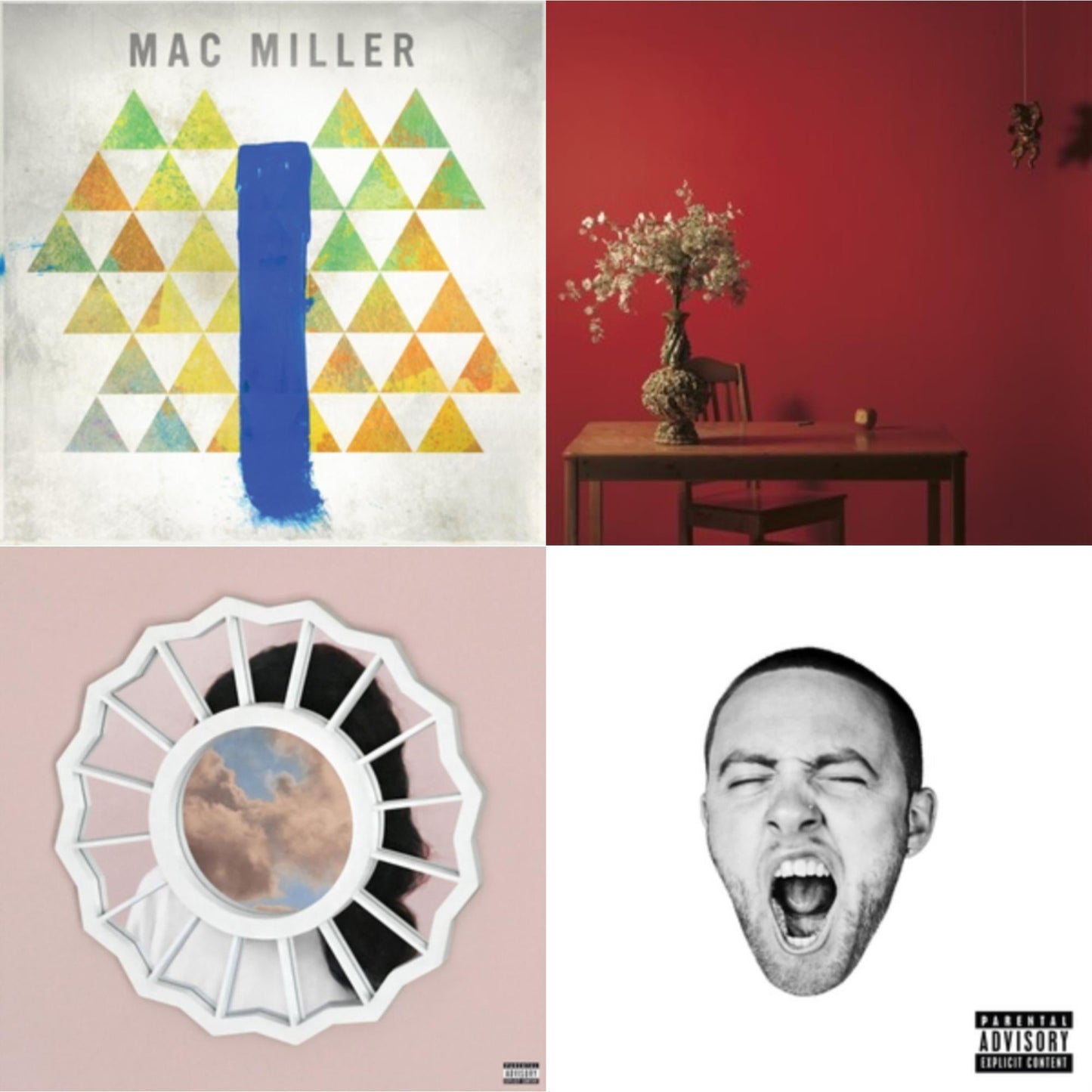This is a 4 LP Vinyl SKU bundle.
1.This LP Vinyl is brand new.Format: LP VinylThis item's title is: Divine Feminine (X)Artist: Mac MillerBarcode: 093624916031Release Date: 12/9/2016
2.This LP Vinyl is brand new.