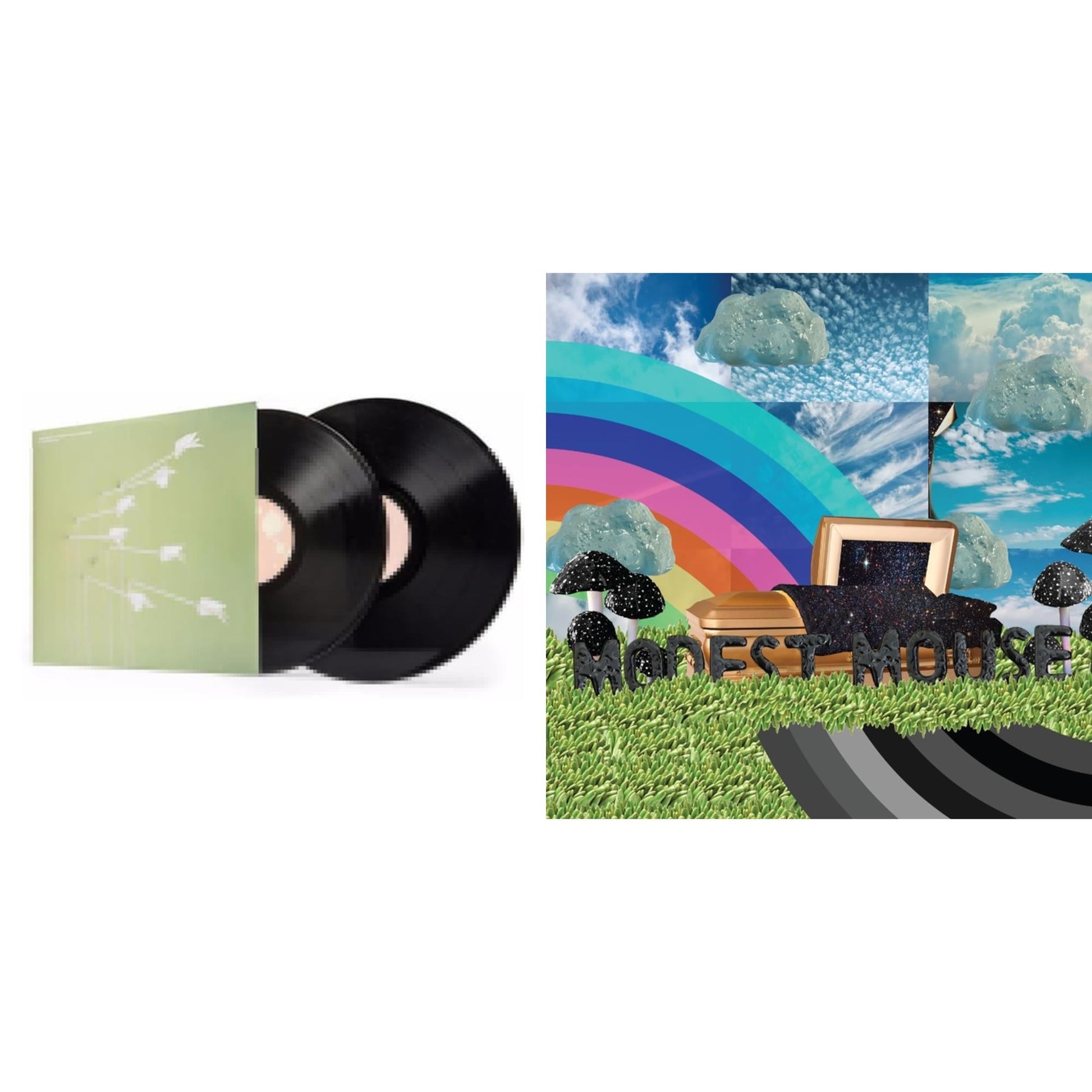 This is a 2 LP Vinyl SKU bundle.
1.This LP Vinyl is brand new.Format: LP VinylMusic Style: Alternative RockThis item's title is: Good News For People Who Love Bad News (Pa/2LP/180G/Gatefold)Artist: Modest MouseLabel: LEGACYBarcode: 696998712515Release Date: 4/6/2004
2.