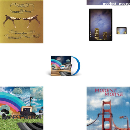 This is a 5 LP Vinyl SKU bundle.
1.This LP Vinyl is brand new.Format: LP VinylMusic Style: Indie RockThis item's title is: Everywhere & His Nasty Parlor Tricks (180G)Artist: Modest MouseLabel: EPICBarcode: 074646210413Release Date: 9/25/2001
2.This LP Vinyl is brand new.