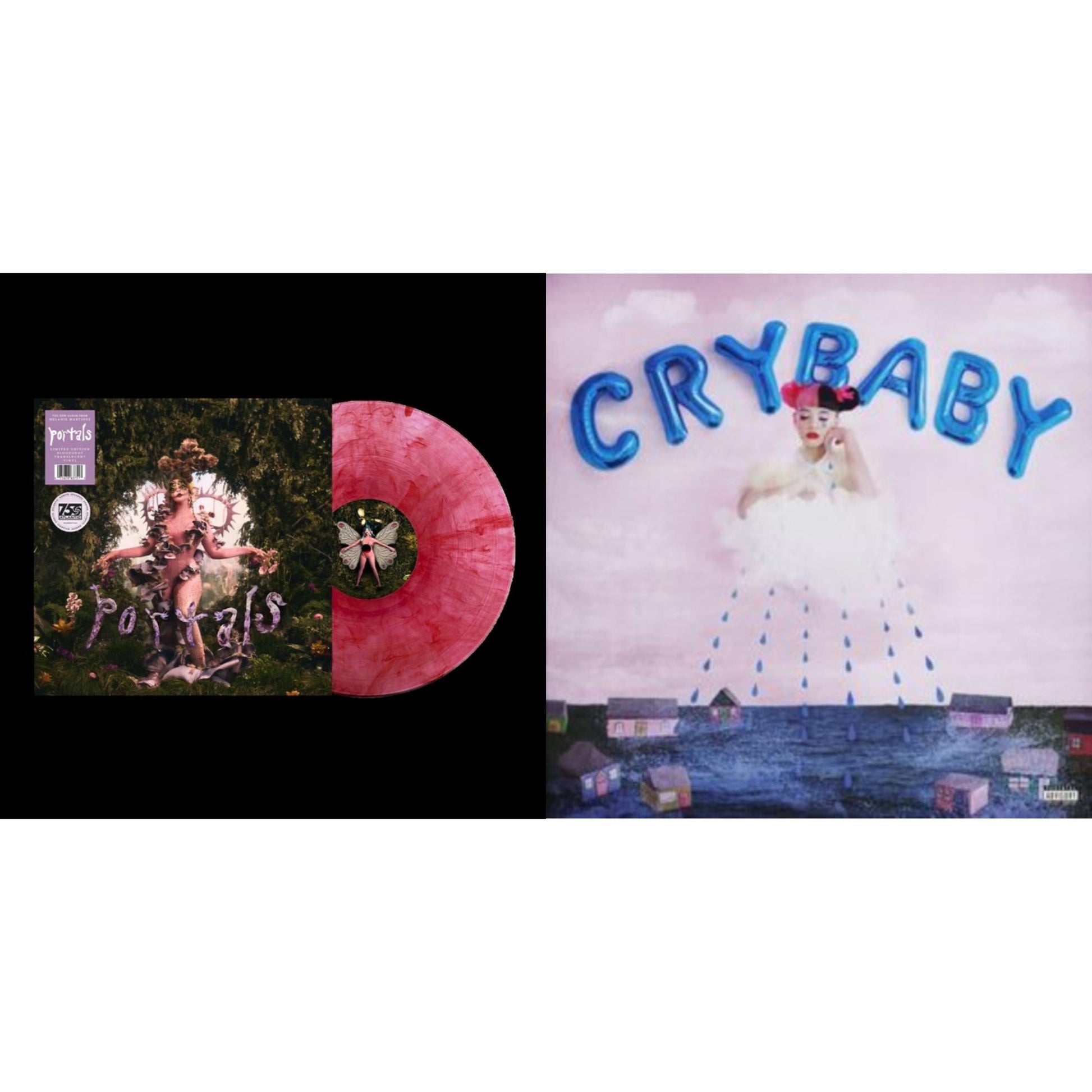 This is a 2 LP Vinyl SKU bundle.
1.This LP Vinyl is brand new.Format: LP VinylThis item's title is: Portals (Bloodshot Translucent LP Vinyl)Artist: Melanie MartinezLabel: ATLANTICBarcode: 075678637513Release Date: 3/31/2023
2.This LP Vinyl is brand new.