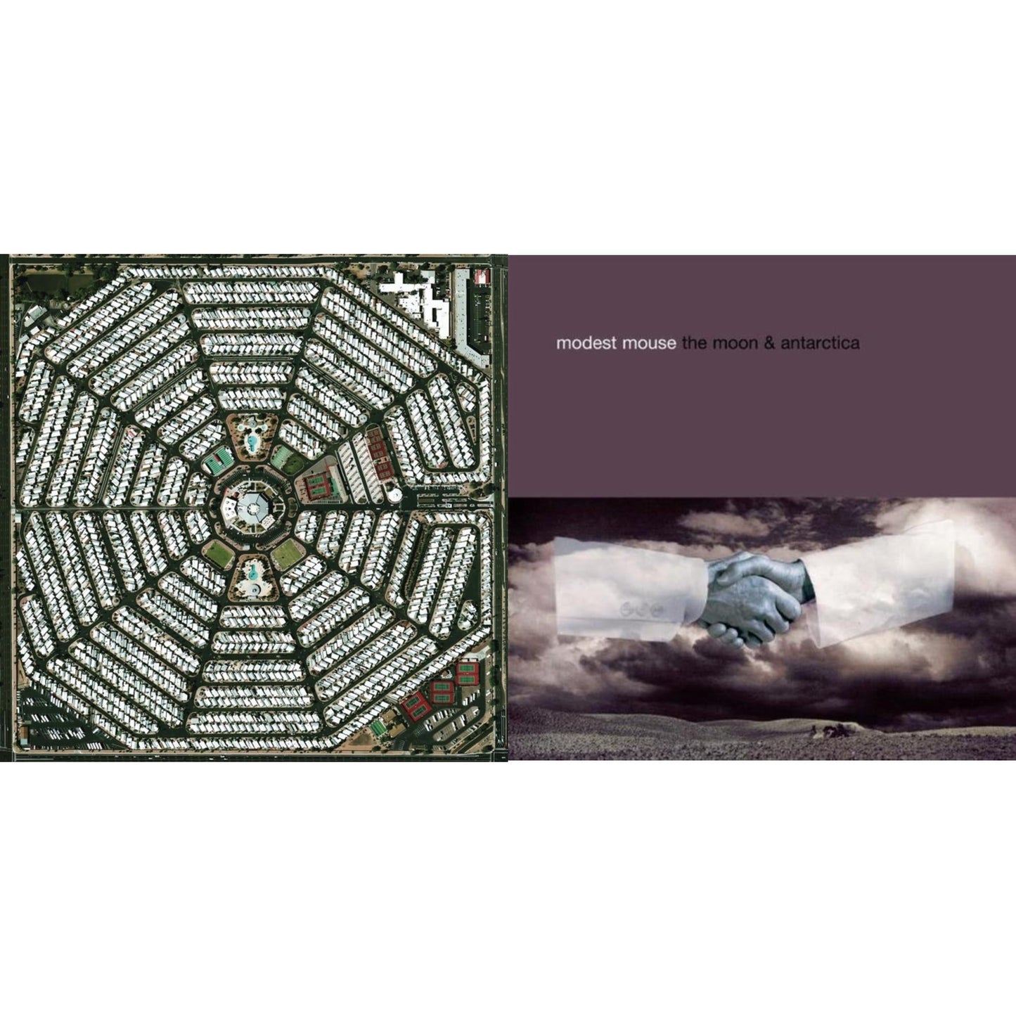 This is a 2 CD SKU bundle.
1.This CD is brand new.Format: CDMusic Style: Indie RockThis item's title is: Moon & Antarctica (10Th Anniversary Edition)Artist: Modest MouseLabel: LEGACYBarcode: 886977516320Release Date: 8/10/2010
2.This CD is brand new.