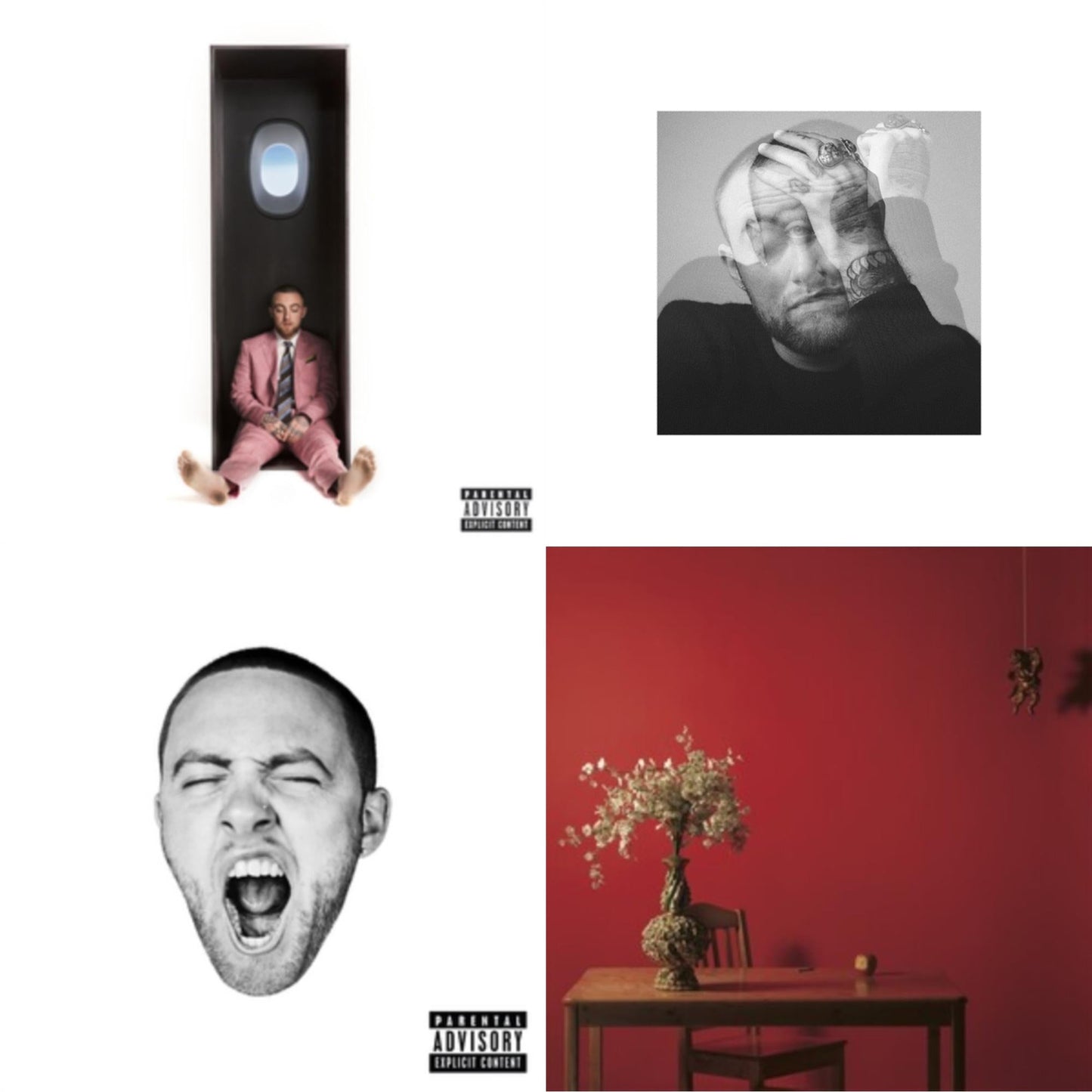 Swimming (X) & Circles (2LP/Clear Vinyl) & Go:Od Am (X) & Watching Movies With The Sound Off (10 Year Anniversary/Galaxy Vinyl/2LP/180G/10Inch Picture Disc)