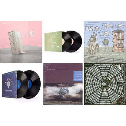This is a 6 LP Vinyl SKU bundle.
1.This LP Vinyl is brand new.Format: LP VinylThis item's title is: Good News For People Who Love Bad News (Deluxe) (2LP/Baby Pink & Spring Green Vinyl)Artist: Modest MouseBarcode: 196588302817Release Date: 5/17/2024
2.This LP Vinyl is brand new.